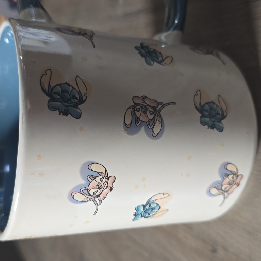STITCH AND ANGELA MUG - Picture 2 of 4